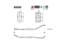 AS 95095 Catalizzatore