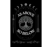 As Above, So Below: Lined Notebook