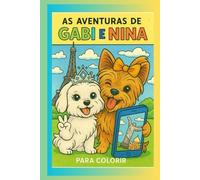 As aventuras de Gabi e nina para colorir