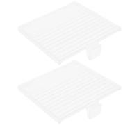 AS Axis Spindleon 2 coperture per porta della batteria della console di gioco compatibile con batteria GameBoy Play it Loud trasparente, 2 pezzi