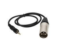 AS Axis Spindleon Cavo per microfono bilanciato da TRS a XLR 3,5 mm, 50 cm, corto, compatibile con Sony UWP-V1 UWP-D11 UWP-D21