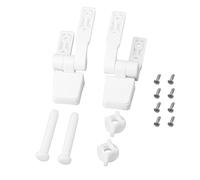 AS Axis Spindleon Set di cerniere per sedile WC, compatibili con Jabsco 29098-1000 P107, colore: bianco