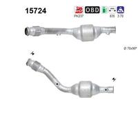 AS CATALIZZATORE Kat Adatto Per Citroën Xsara Picasso N68 Benzina 15724
