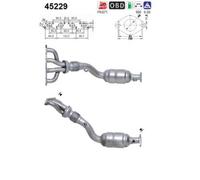 AS CATALIZZATORE KAT Adatto Per MINI Mini R50 R53 R52 Benzina 45229