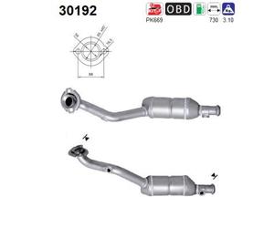 AS Catalizzatore Kat Adatto Per Renault Clio II BB_ CB_ Benzina 30192