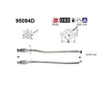 AS Catalizzatore KAT per Toyota RAV 4 II CLA2 XA2 ZCA2 ACA2 2.0 D 4WD