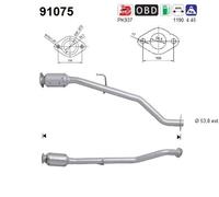 AS CATALIZZATORE Per Suzuki Grand Vitara II JT TE TD 2.0 AWD 1.6 91075