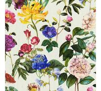AS Creation Carta Da Parati Glamour Floreale Con Fiori Bianchi AS373361