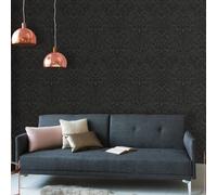 AS Creation Grigio 36898-4 Lizzy Londra Barocco Damasco Parati Floreale Glitter