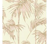 AS Creation Crema / Rosa 36919-3 Lola Parigi Palma Motivo Parati Tropicale