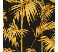 AS Creation Lola Parigi Palma Foglie Nero/Oro 36919-5 Esotico Metallico Parati
