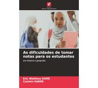 As dificuldades de tomar notas para os estudantes: em história e geografia