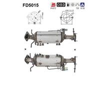As FD5015 Fuliggine Filtro Antiparticolato Impianto di Scarico per Mazda 5 CR19