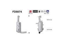 AS FD5074 Filtro antiparticolato (FAP)