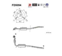 114 KW 155 CV FAP PER Ford Transit Custom V362 Autobus F3 2.2 TdCi