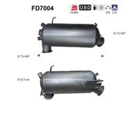 128 KW 174 CV FAP PER VW Multivan V 7HM, 7HN, 7HF, 7EF, 7EM, 7EN 2.5 TDI 4motion