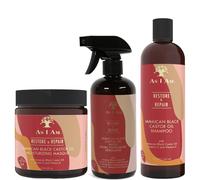As I Am Jamaican Black Castor Oil - Moisture Fix Bundle