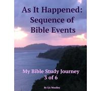 As It Happened: Sequence of Bible Events: My Bible Study Journey