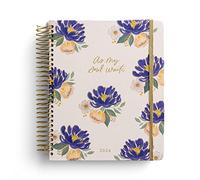 As my Soul Waits: 2023 - 2024 Studio 71 Floral Planner - 18 Month Devotional Planner (July 2023-December 2024)
