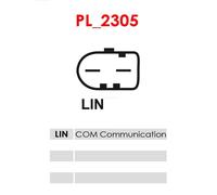 AS-PL Generatore 12 V 150 A per Volvo XC60 D5 AWD D3/D4 2.4 D/D3/D4 V60 V70