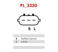 AS-PL A5135 Alternatore 150A 12V per RENAULT KOLEOS (HY)