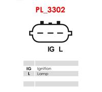 AS-PL Generatore 12 V 60 A Adatto A per Suzuki Jimny 1.3 16V 4WD Alta