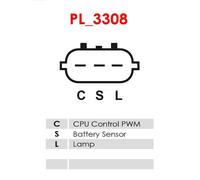 Alternatore A5334 AS-PL per NISSAN