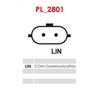 AS-PL A5488S Alternatore per RENAULT