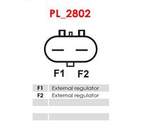 Alternatore A6244 AS-PL per CHRYSLER