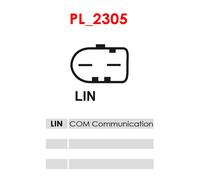 AS-PL Alternatore Generatore 150 A 12 V Per Volvo XC60 II 2.0 D4