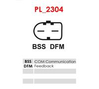 AS-PL ARE0076(BOSCH) Regolatore alternatore
