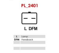 AS-PL ARE0136 Regolatore alternatore per DACIA,OPEL,RENAULT,VAUXHALL,VOLVO