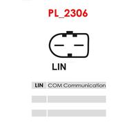 AS-PL ARE0184(BOSCH) Regolatore alternatore per AUDI,SEAT