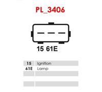 AS-PL ARE3045 Regolatore alternatore