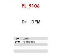 AS-PL ARE3168(VALEO) Regolatore alternatore per CITROËN,FIAT,LANCIA,PEUGEOT,RENA