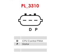 AS-PL ARE5105 Regolatore alternatore