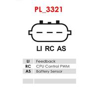 AS-PL ARE6099 Regolatore alternatore