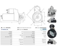 AS-PL Avviatore Starter 1.8 kW Per Jeep Compass 2.0 CRD 4x4 Cherokee 2.2