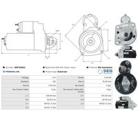 AS-PL Avviatore Starter 2 kW Per Ford Focus C-Max DNW 1.8 TDCi DM2 WA6 DA_