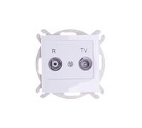 AS Presa antenna RTV passante 10dB bianca GPA-10GP/m/00
