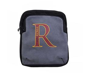 As Roma 161282 Borsello Organizer, Nero-grigio, Misura:25x20x2 cm