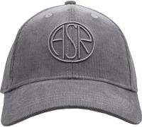 AS Roma Cappelli Stadio, ASR Embroidery Velvet cap - Grey Tone ON Tone