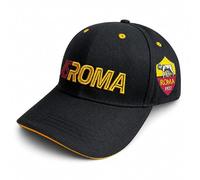 AS Roma Cappello Ufficiale Modello Baseball con Visiera Curva e Regolabile