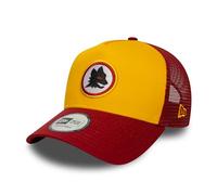 AS Roma Contrast Pack Lupetto Trucker - Red/Yellow