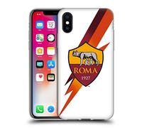 AS Roma Cover in Morbido Gel per iPhone X/iPhone XS, Clear