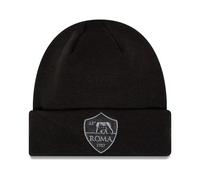 AS Roma Cuff Beanie - Crest Black