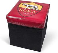 AS Roma Cuscino Contenitore Pouf Misure 31x31x33 cm