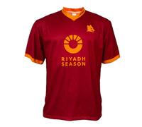 AS Roma Ma/Ro2324/Home Riyadh/Blank Maglia da Calcio Bambini e Ragazzi (Pacco da 1)