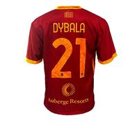 AS Roma Maglia Replica Ufficiale 23/24, Dybala Home Riyadh, XL