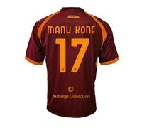 AS Roma Maglia Replica Ufficiale 25-26, Manu Kone, Taglia L
